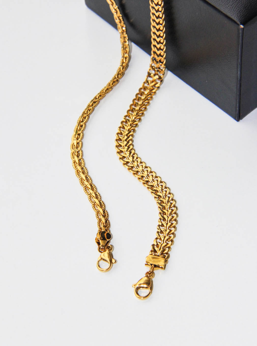 Gold Chain Choker Necklace