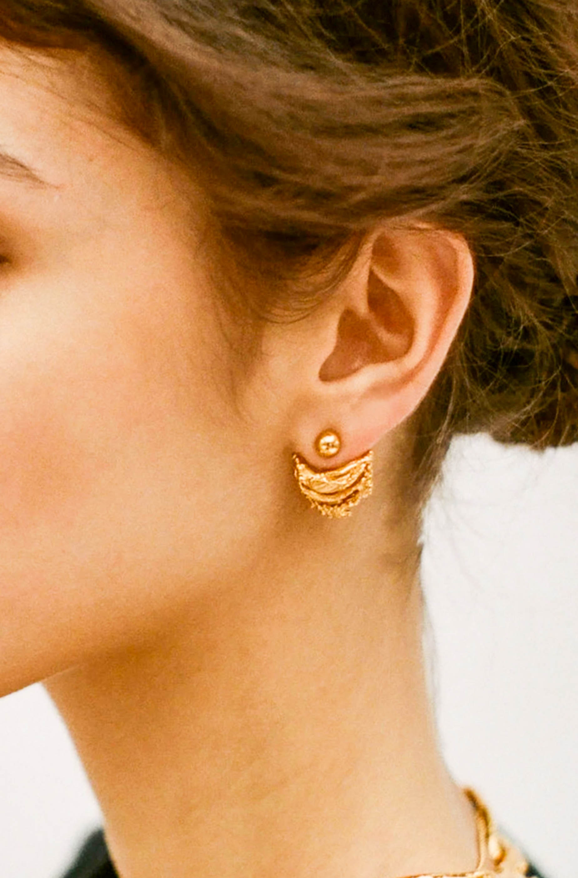 Gold/ Silver Irregular Drop Earrings