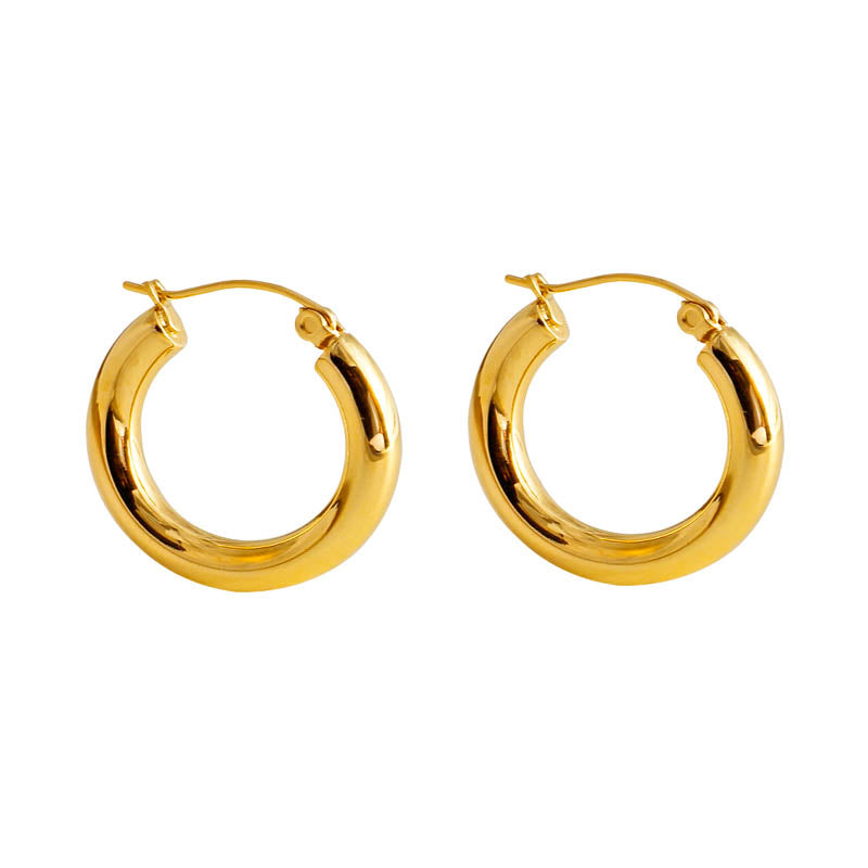 Gold/ Silver Hoop Earrings