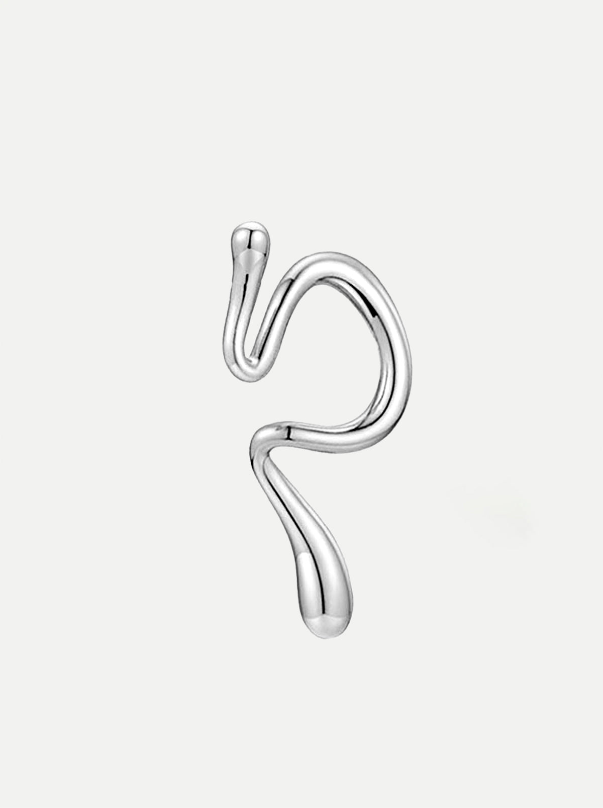 Gold/ Silver Plated Sculptural Ear Cuff