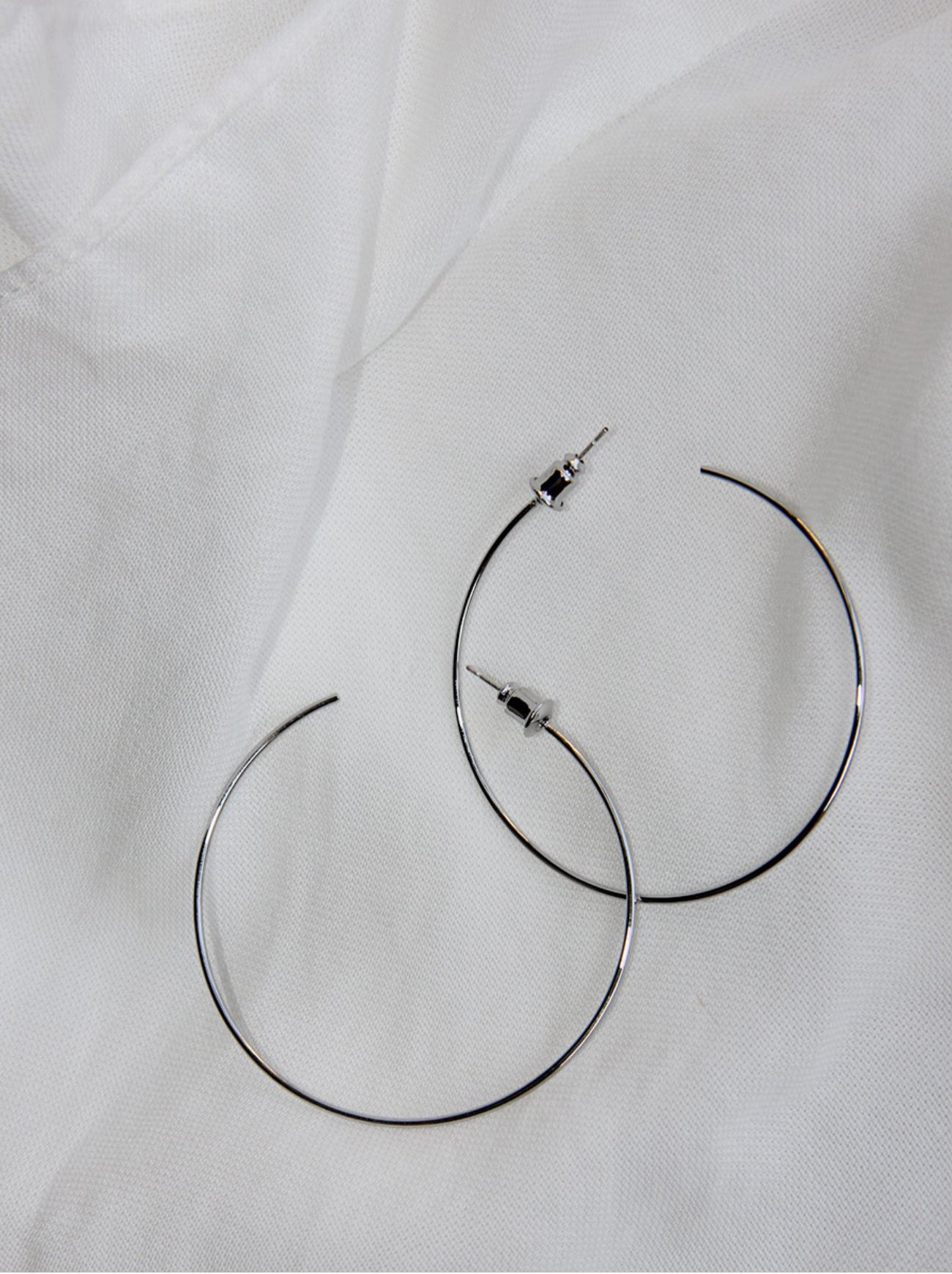 Gold/ Silver Hoop Earrings