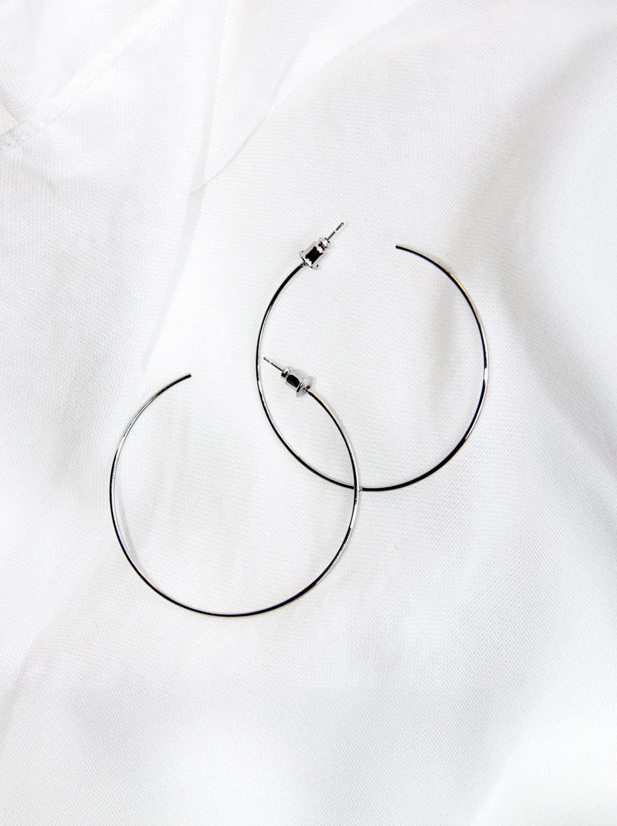 Gold/ Silver Hoop Earrings