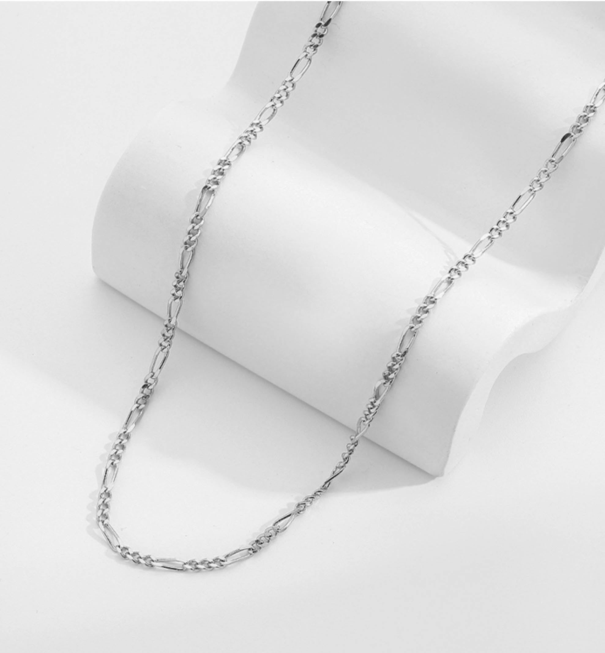 Silver Link Chain Necklace