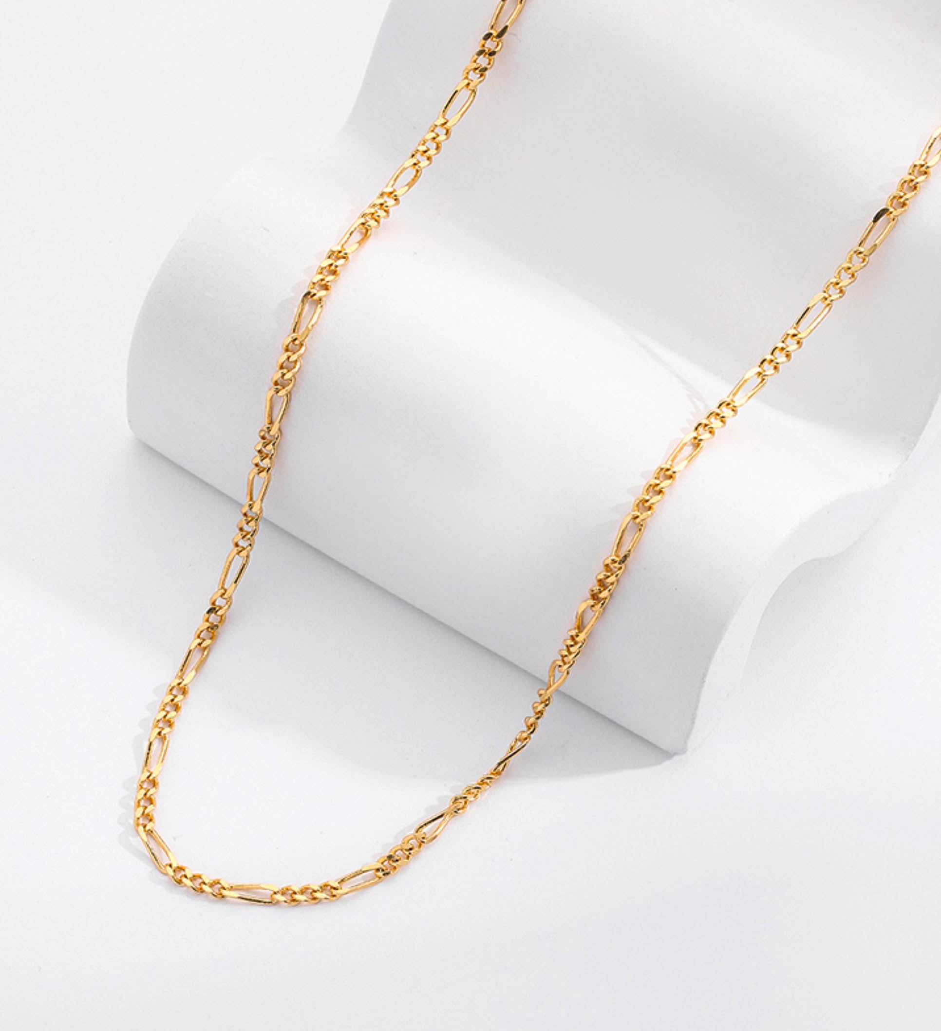 Gold Link Chain Necklace