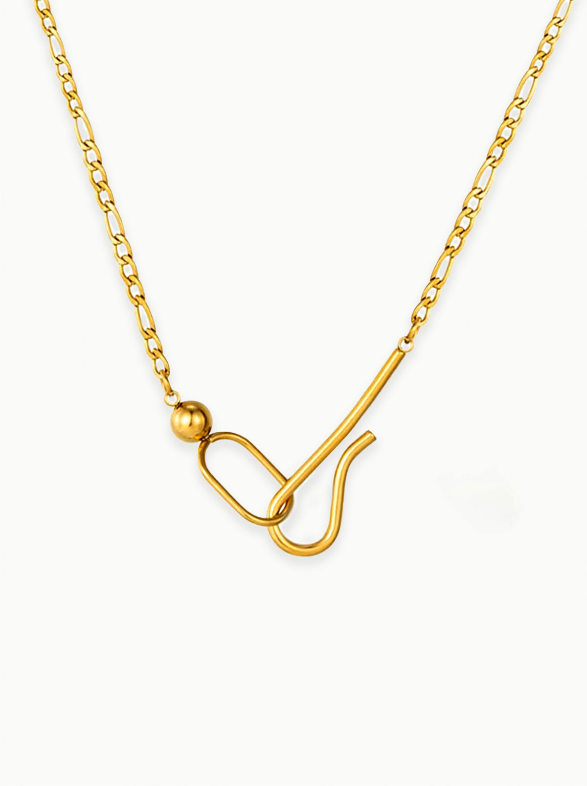 Gold Link Chain Necklace