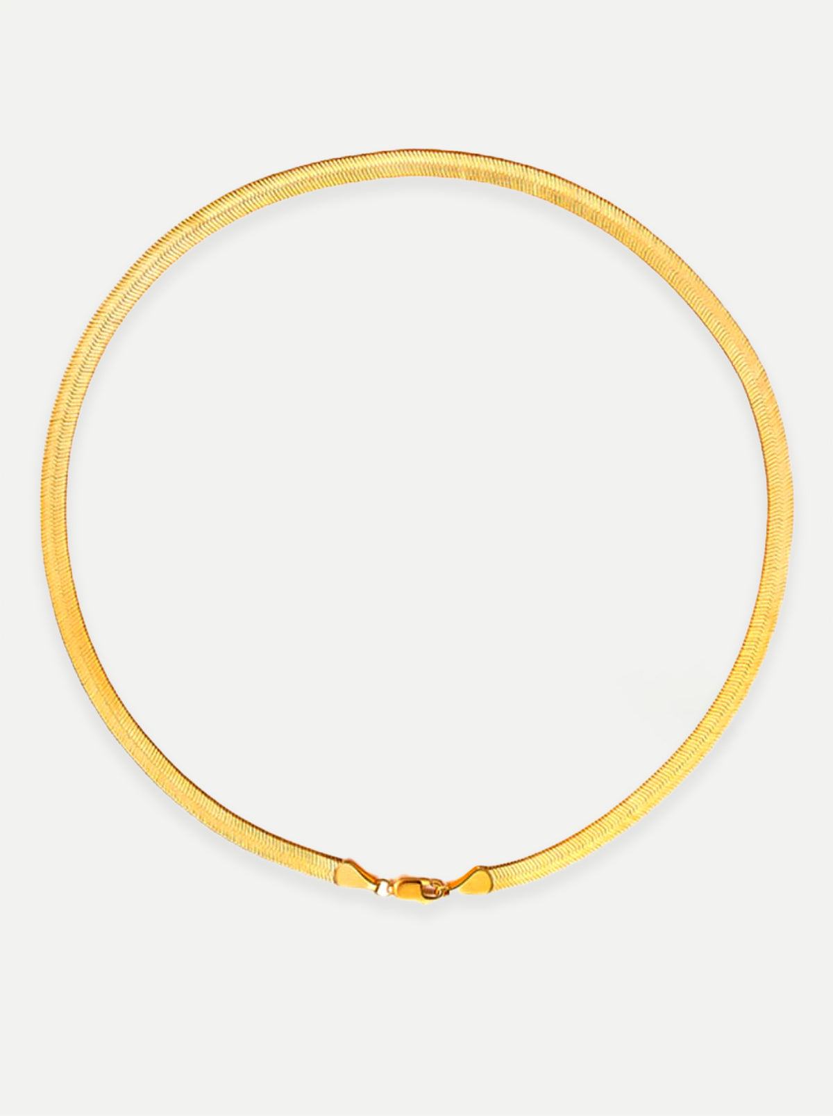 Gold/ Silver Snake Chain Choker Necklace