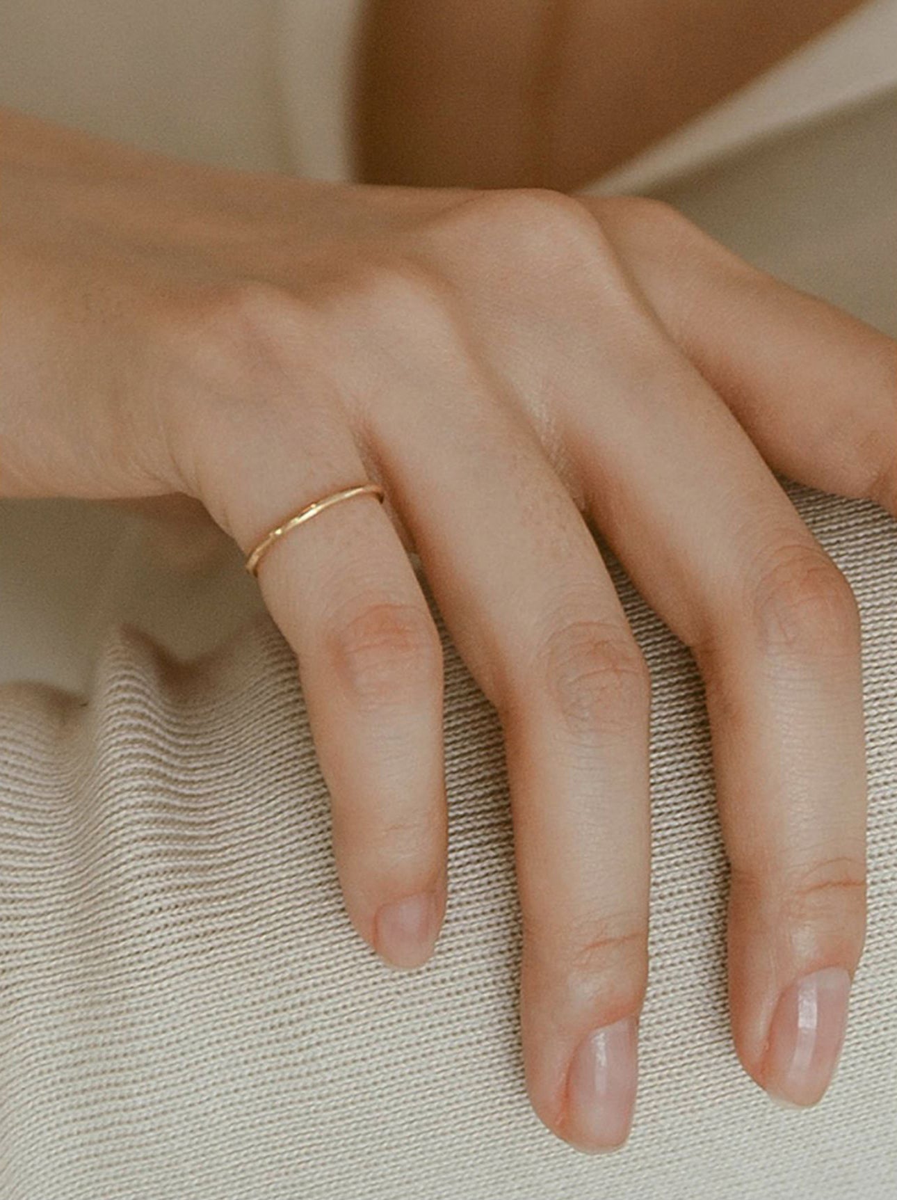 S925 Silver Dainty Stacking Ring