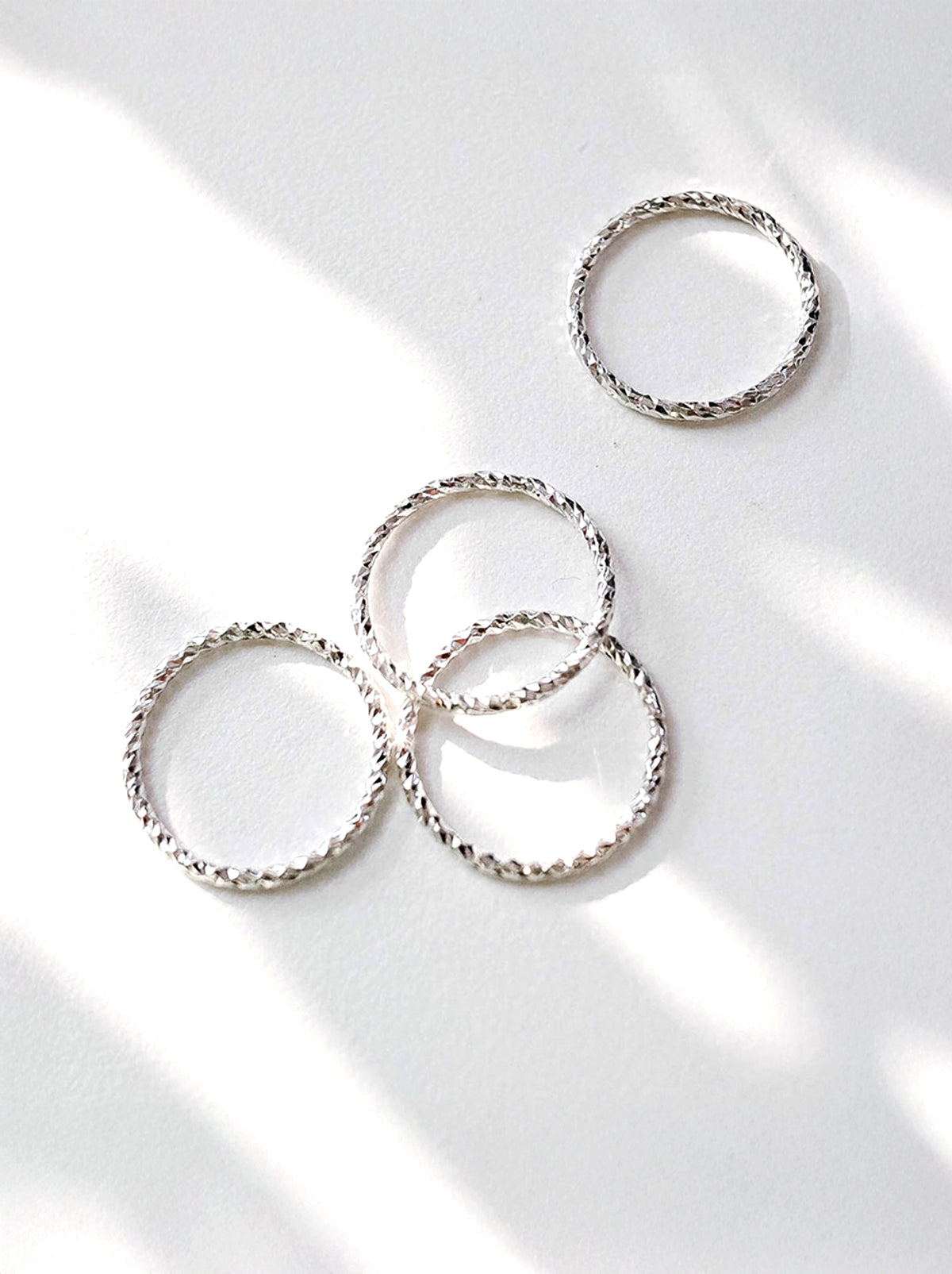 S925 Silver Dainty Stacking Ring